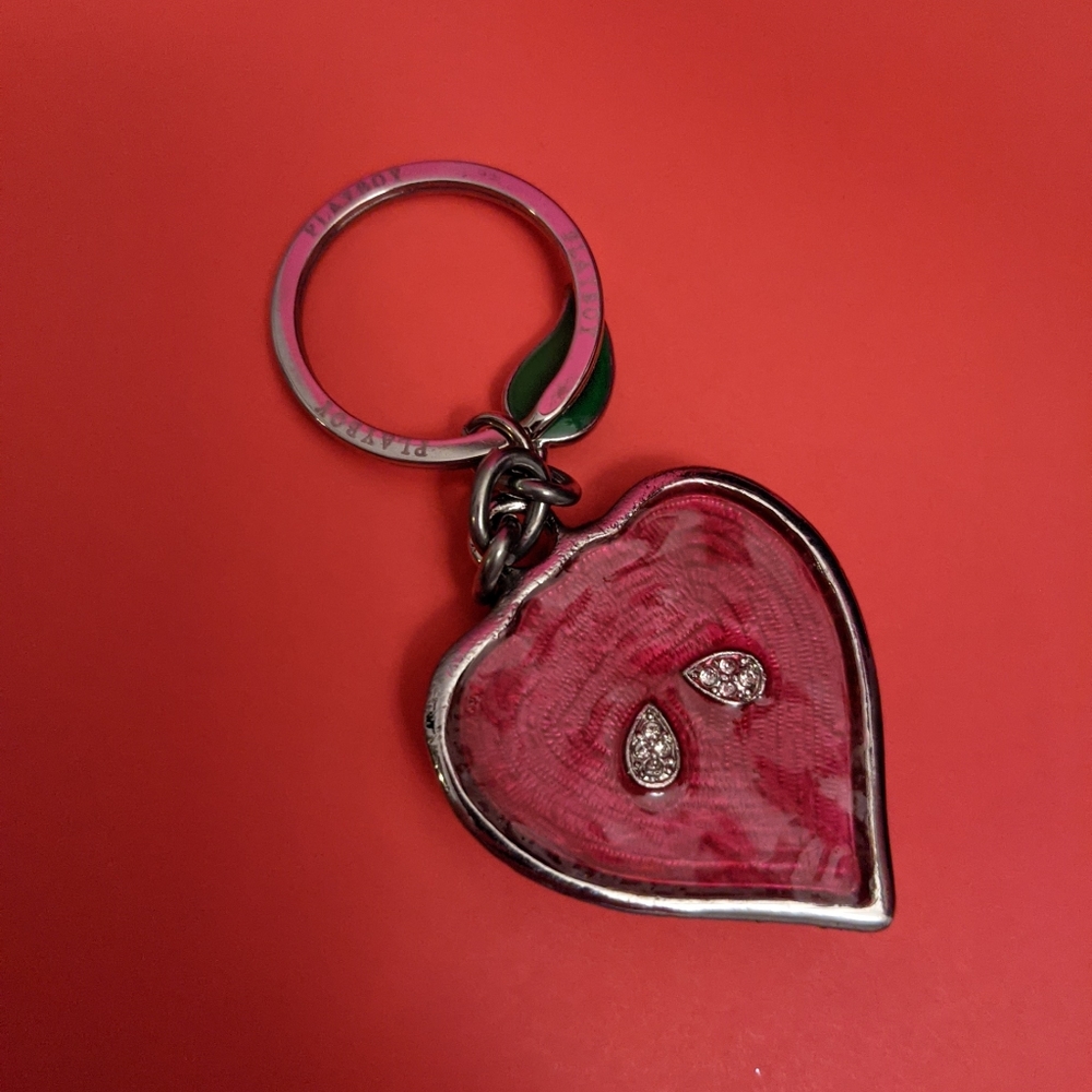 Sold Playboy strawberry keychain 🍓 - Picture 2 of 6